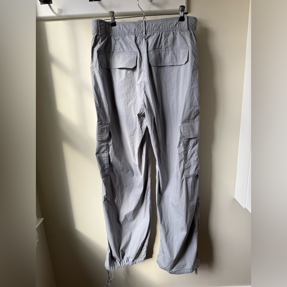 ABERCROMBIE & FITCH Cargo Utility Pants Lightweight Gray‎ Comfy Stretch M - Picture 2 of 8